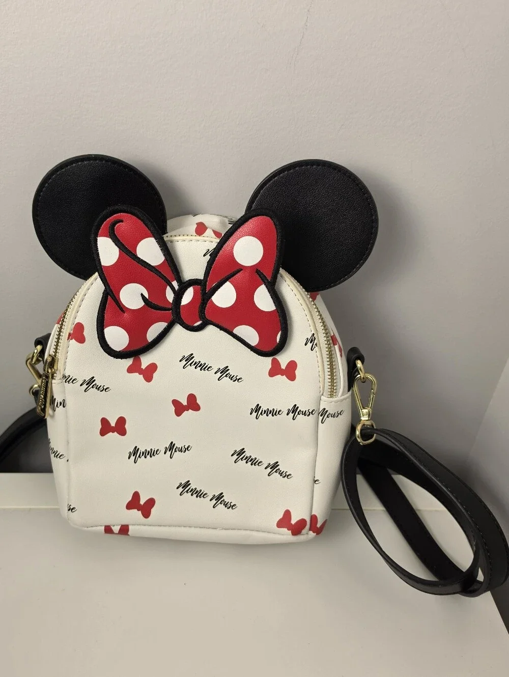 Minnie Mouse Loungefly Disney Minnie Mouse Signature Mini Backpack